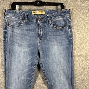 Seven7 Jeans Men's 32x32* Straight Fit Whiskering Stitched Pockets Premium Denim